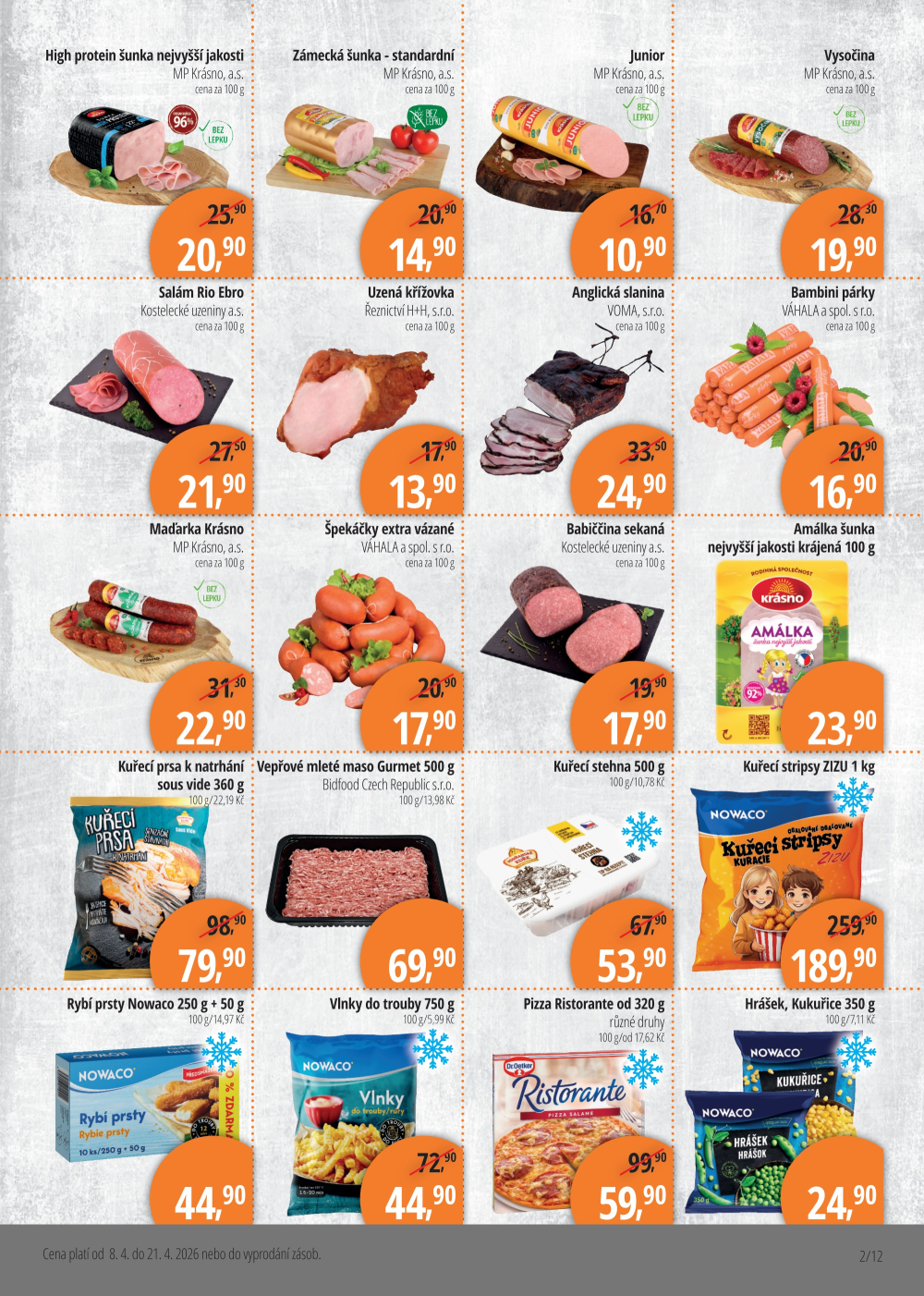 Leták Jednota Mikulov leták - strana 2