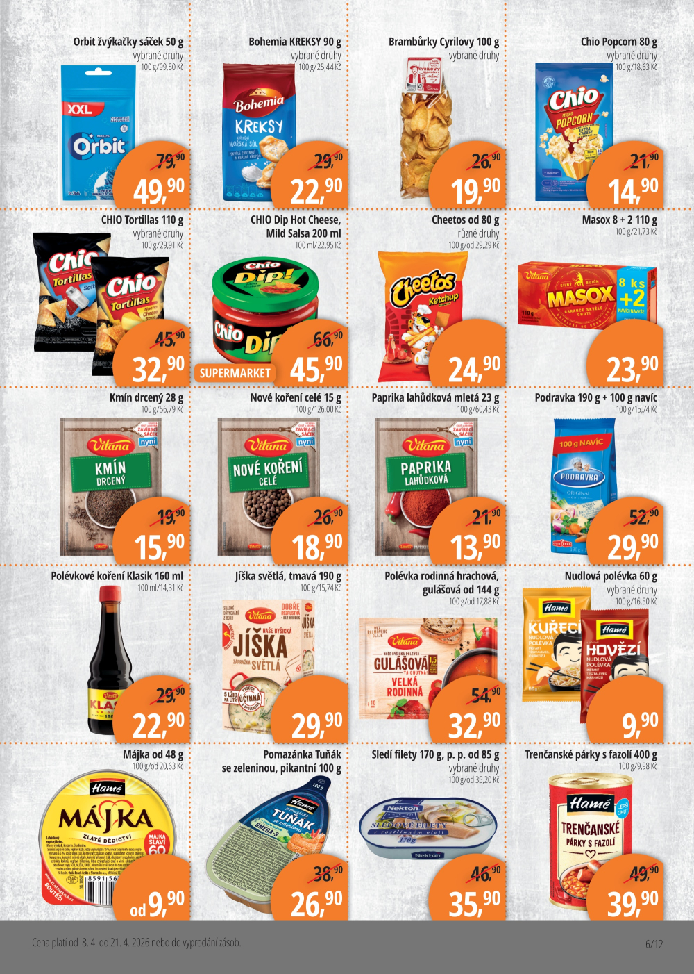 Leták Jednota Mikulov leták - strana 6