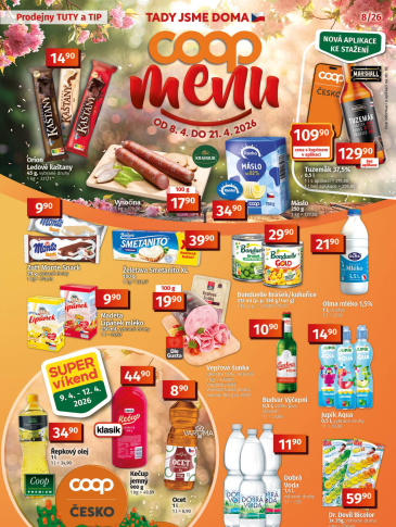 COOP leták - TIP a TUTY Menu