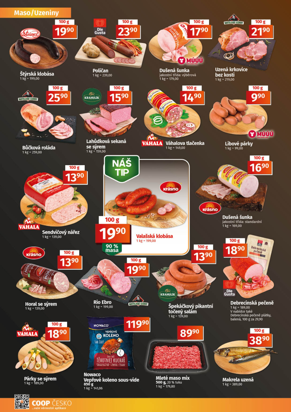 Leták COOP leták - TIP a TUTY Menu - strana 2