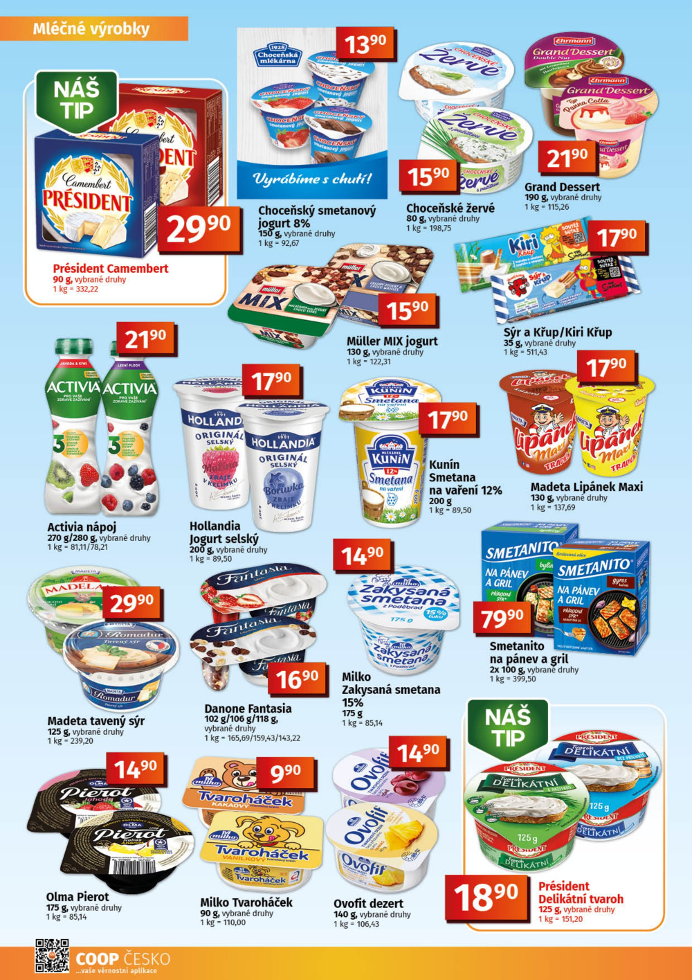 Leták COOP leták - TIP a TUTY Menu - strana 4