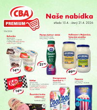 Akční leták CBA Premium 