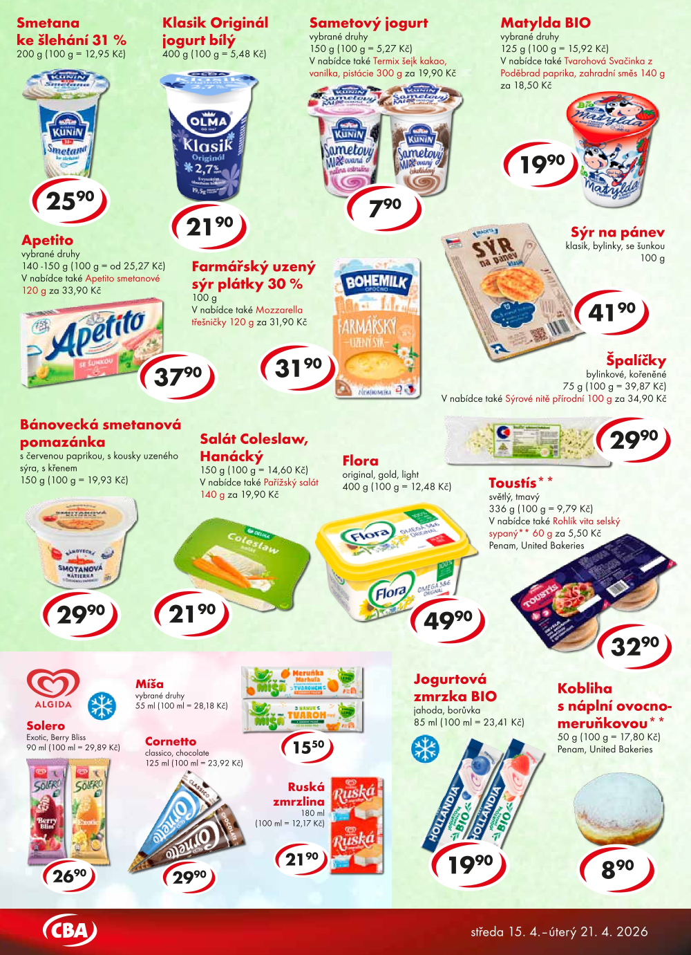 Leták CBA Premium leták - strana 2
