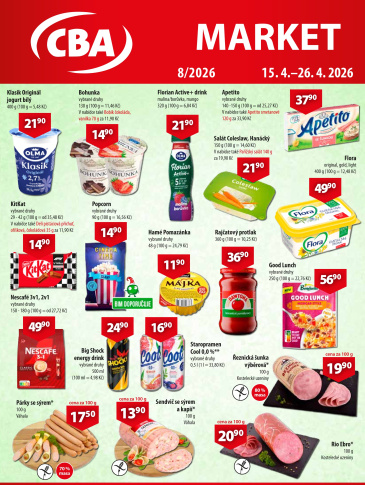 CBA Market leták