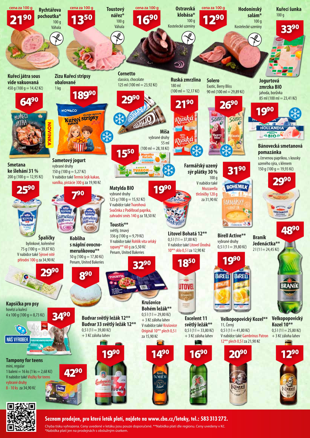 Leták CBA Market leták - strana 2