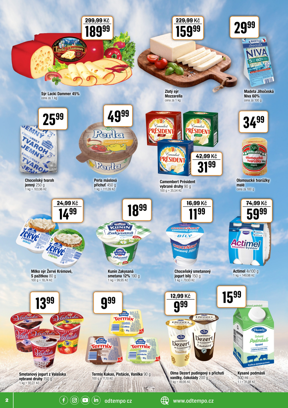 Leták TEMPO leták - strana 2