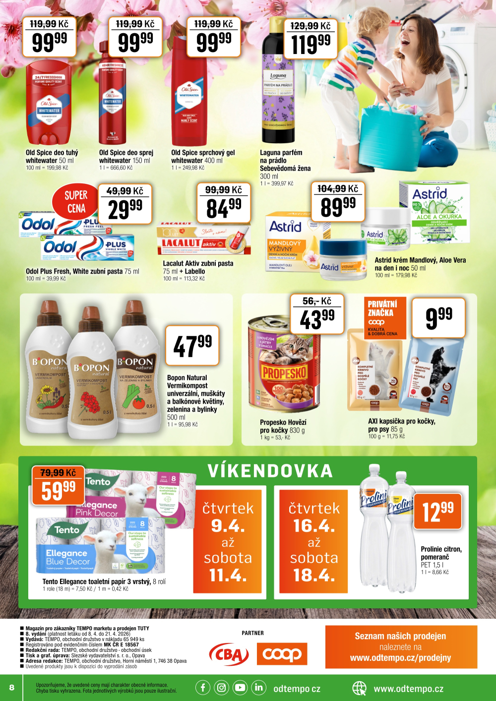 Leták TEMPO leták - strana 8
