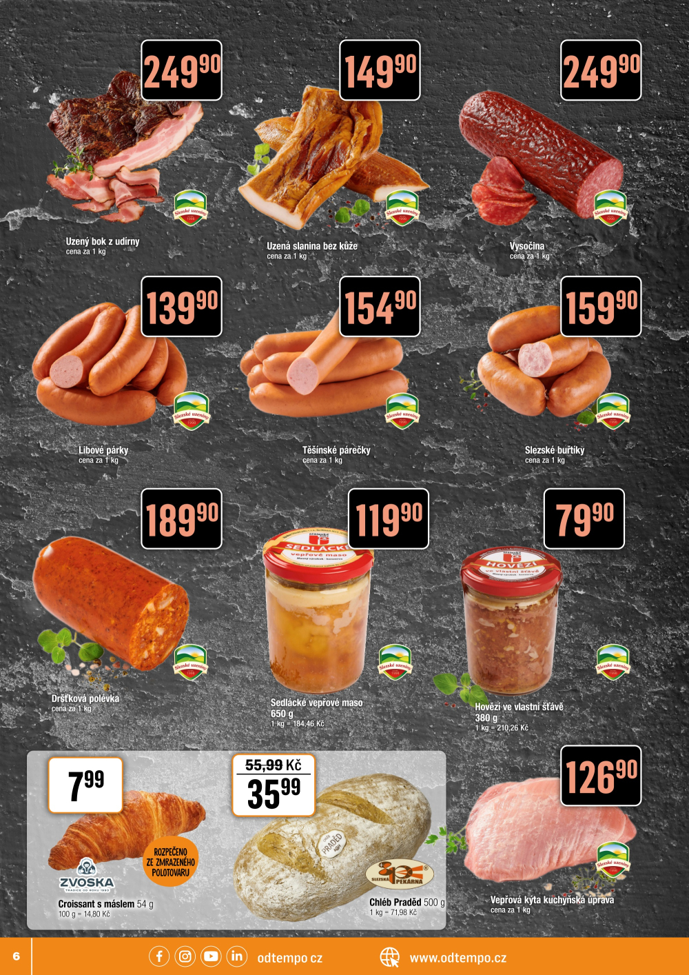 Leták TEMPO leták - Terno Opava - Jaktář - strana 6