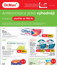 Akční leták Dr. Max 