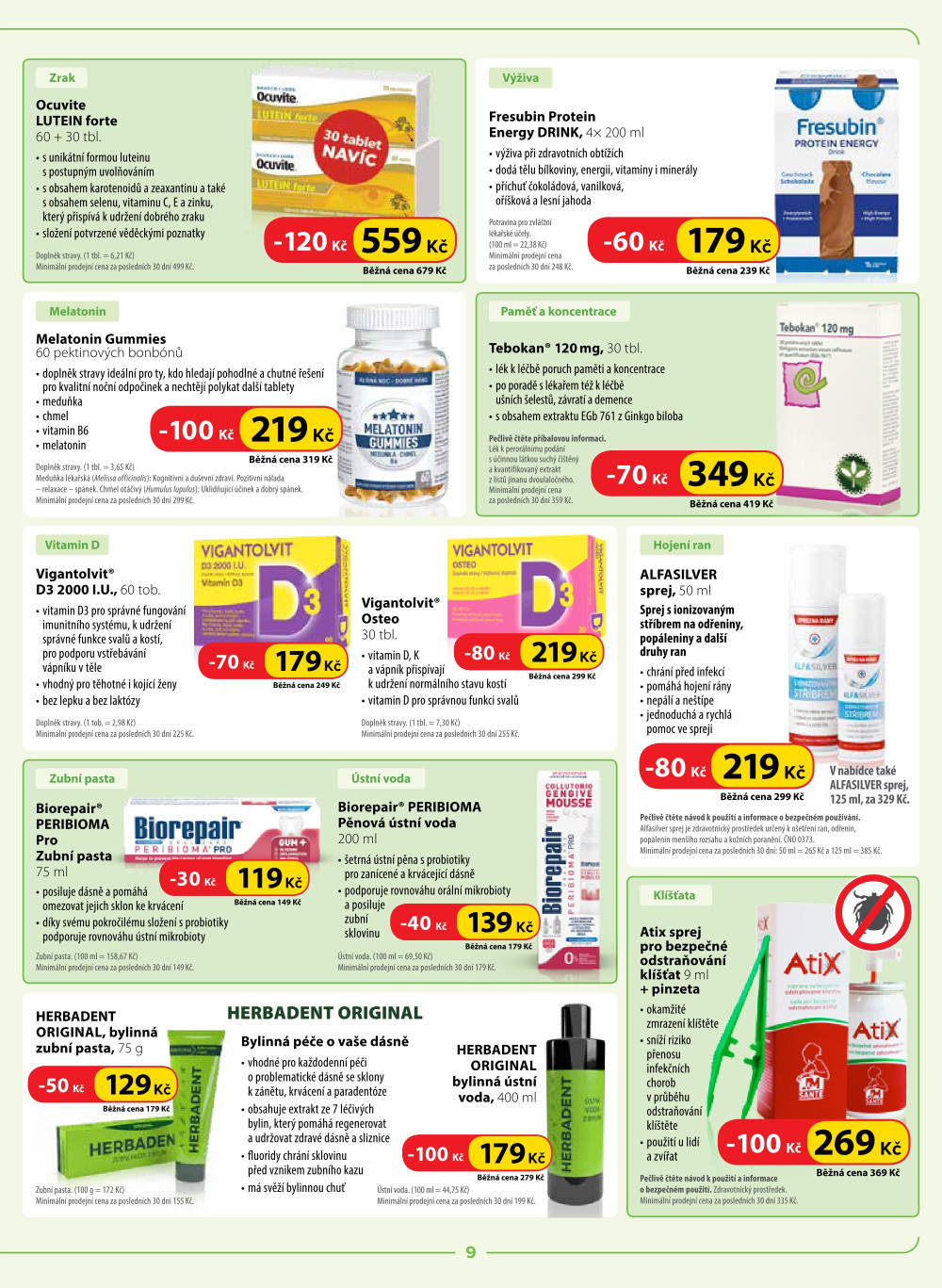 Leták Dr. Max leták - strana 9
