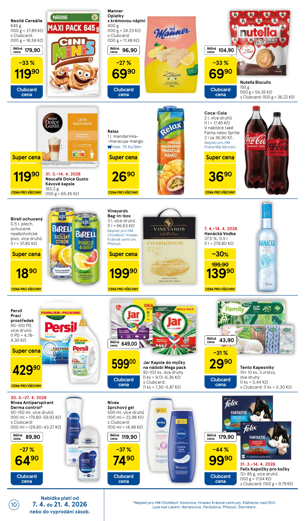 Leták Tesco hypermarket leták - strana 10