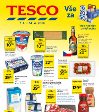 Akční leták Tesco hypermarket 