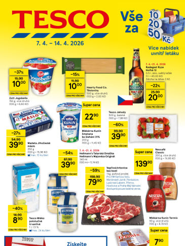 Tesco hypermarket leták