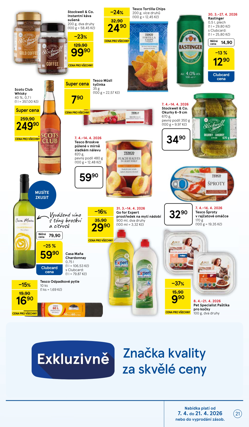 Leták Tesco hypermarket leták - strana 21