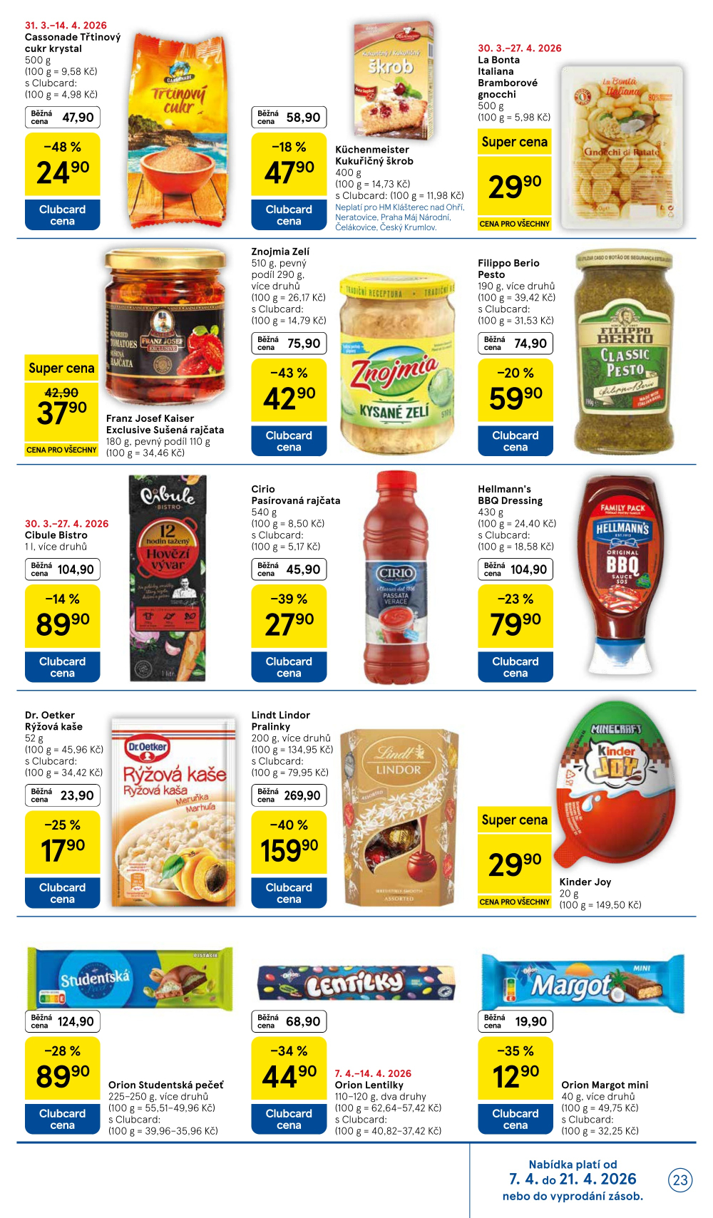 Leták Tesco hypermarket leták - strana 23