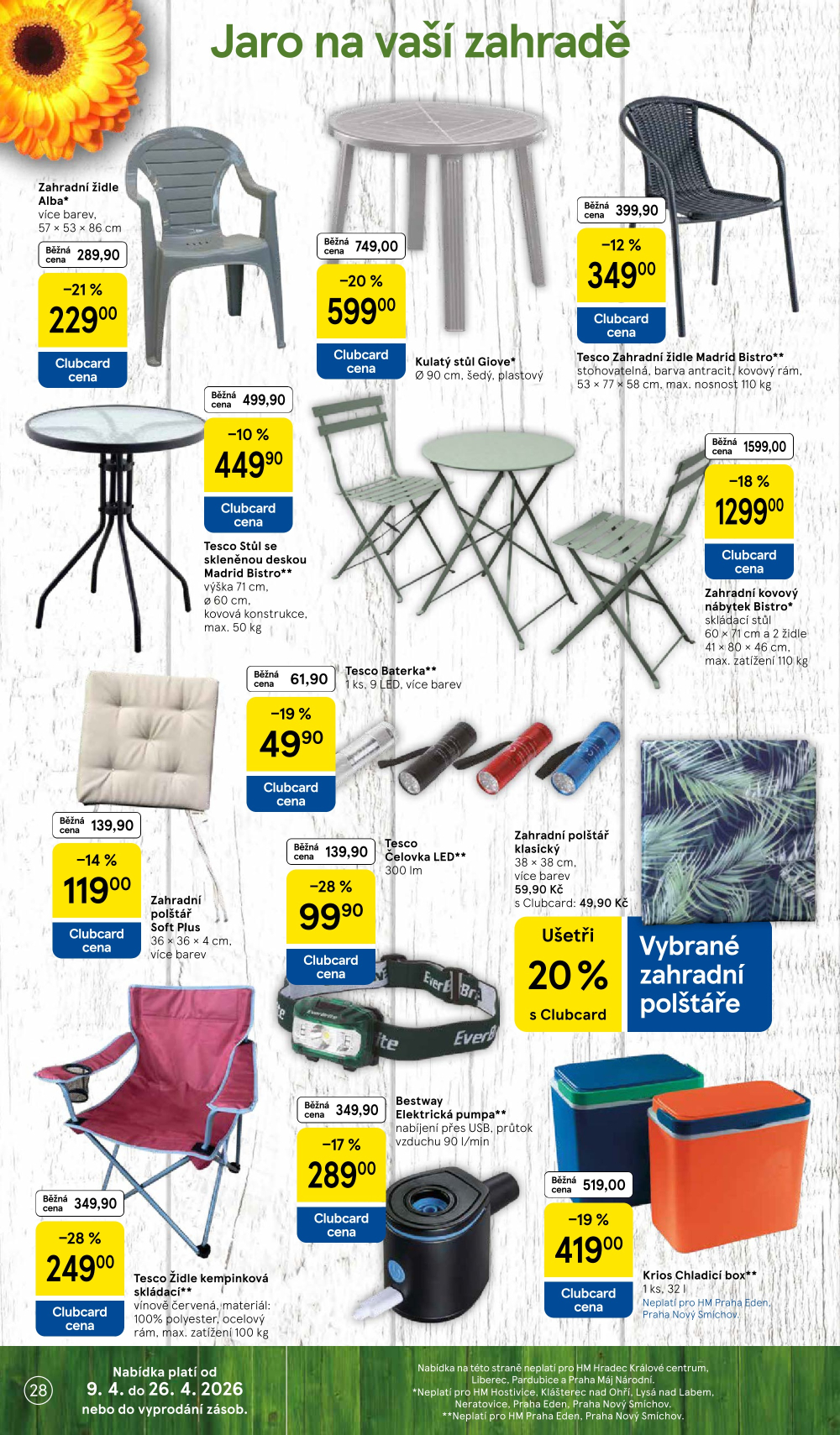 Leták Tesco hypermarket leták - strana 28