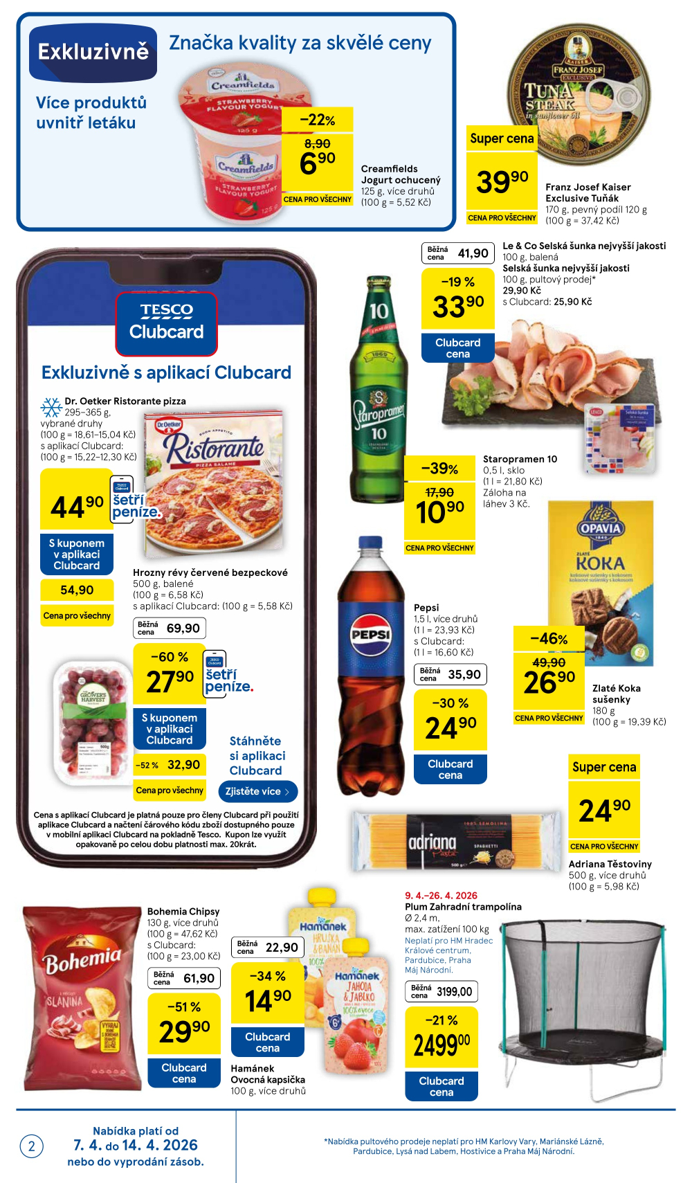 Leták Tesco hypermarket leták - strana 2