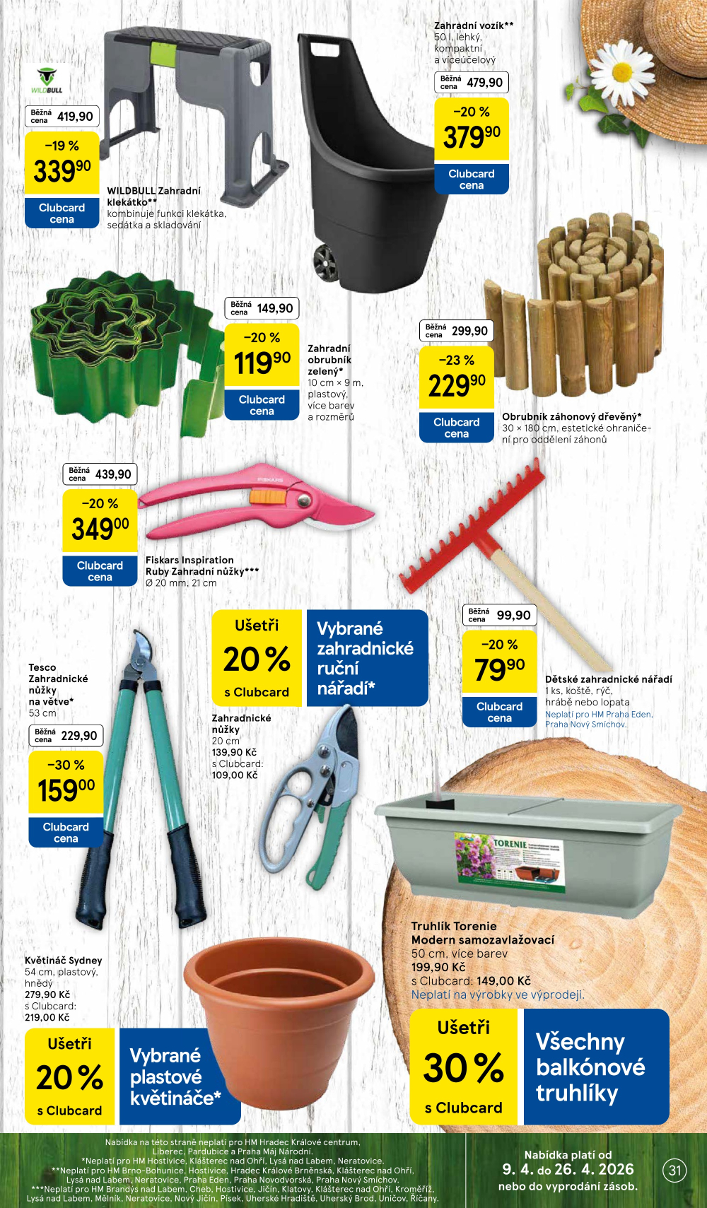 Leták Tesco hypermarket leták - strana 31