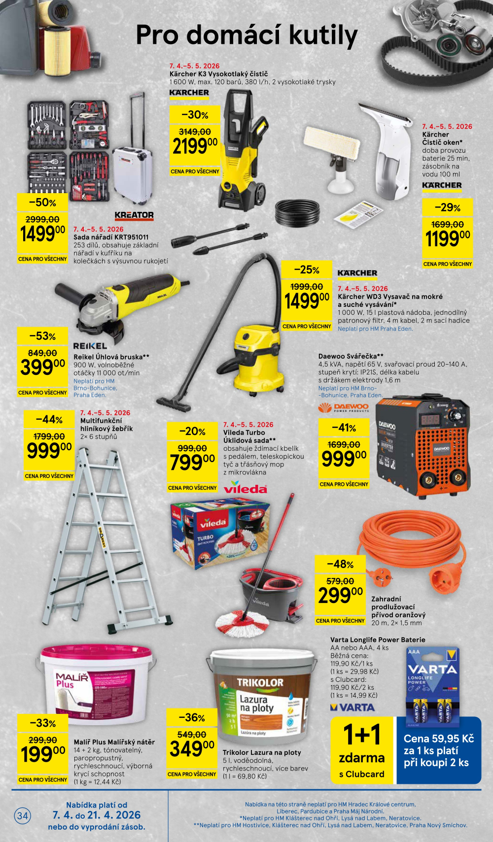 Leták Tesco hypermarket leták - strana 34