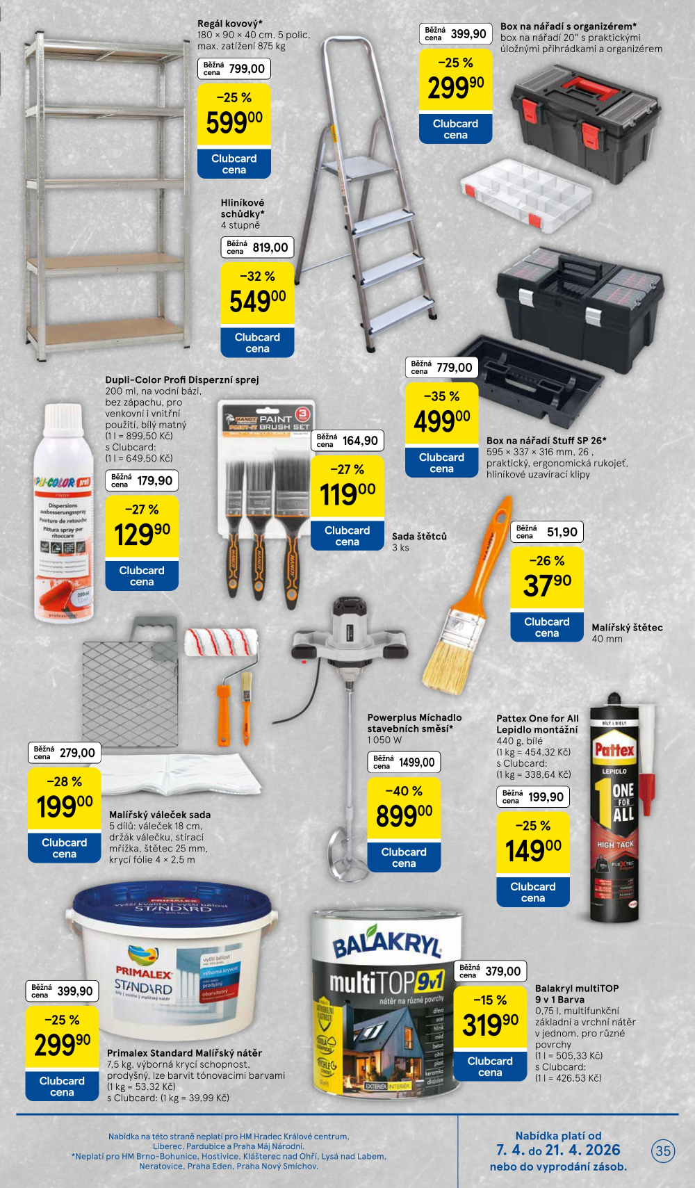 Leták Tesco hypermarket leták - strana 35