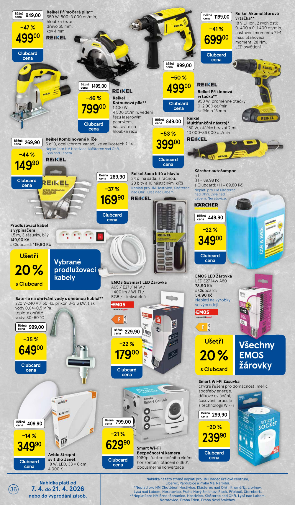 Leták Tesco hypermarket leták - strana 36