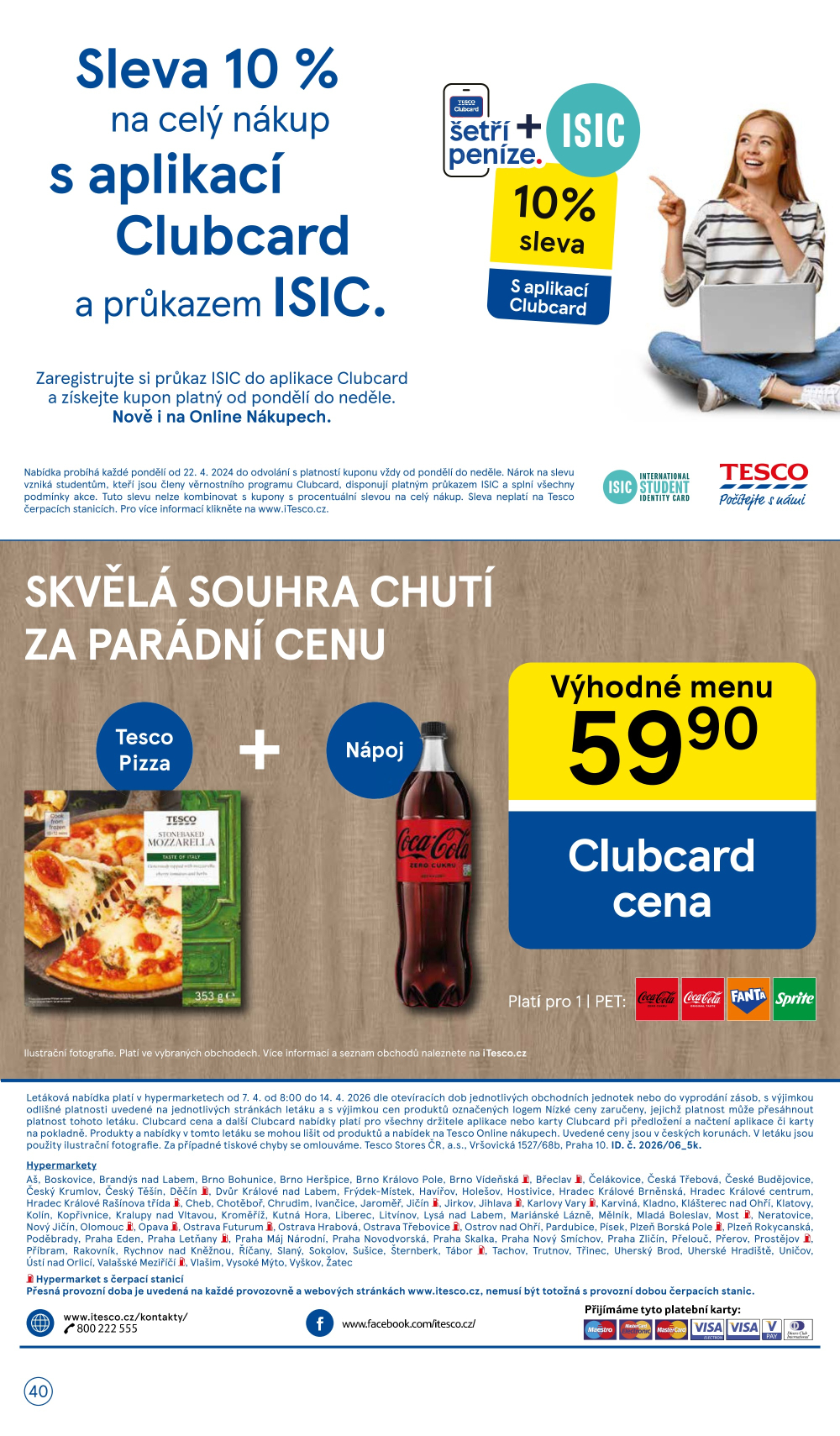 Leták Tesco hypermarket leták - strana 40