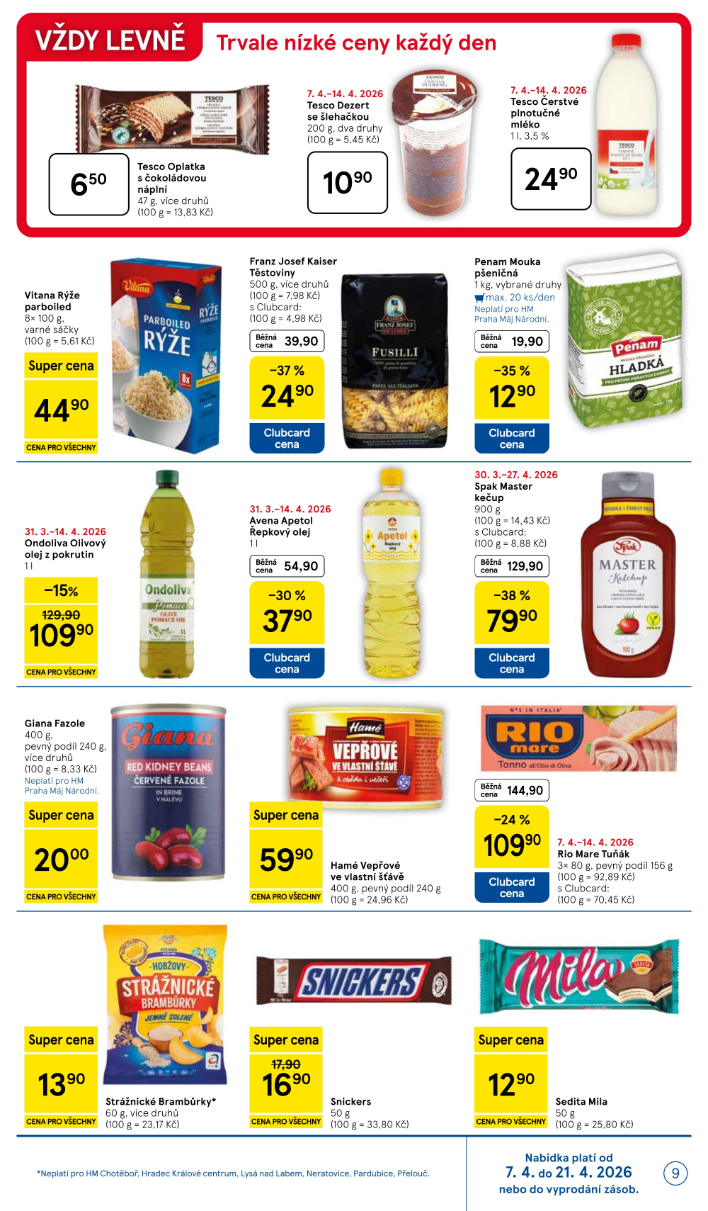 Leták Tesco hypermarket leták - strana 9