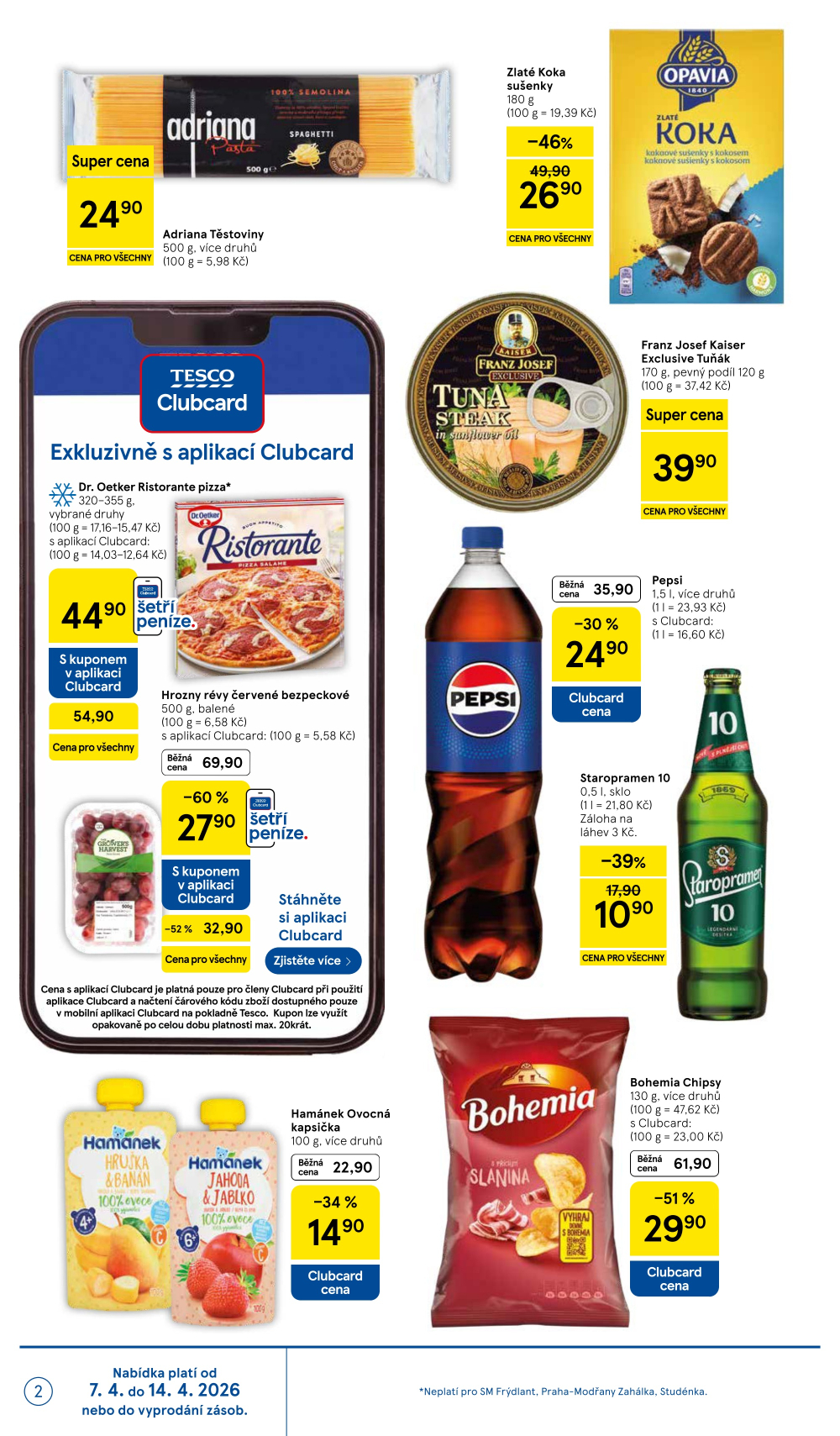 Leták Tesco supermarket leták - strana 2