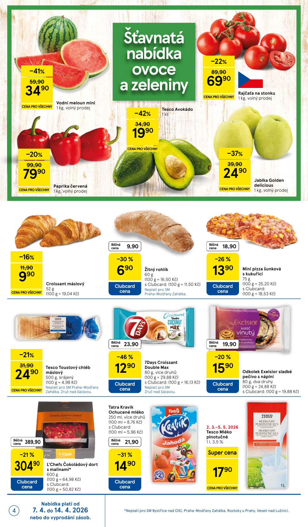 Leták Tesco supermarket leták - strana 4