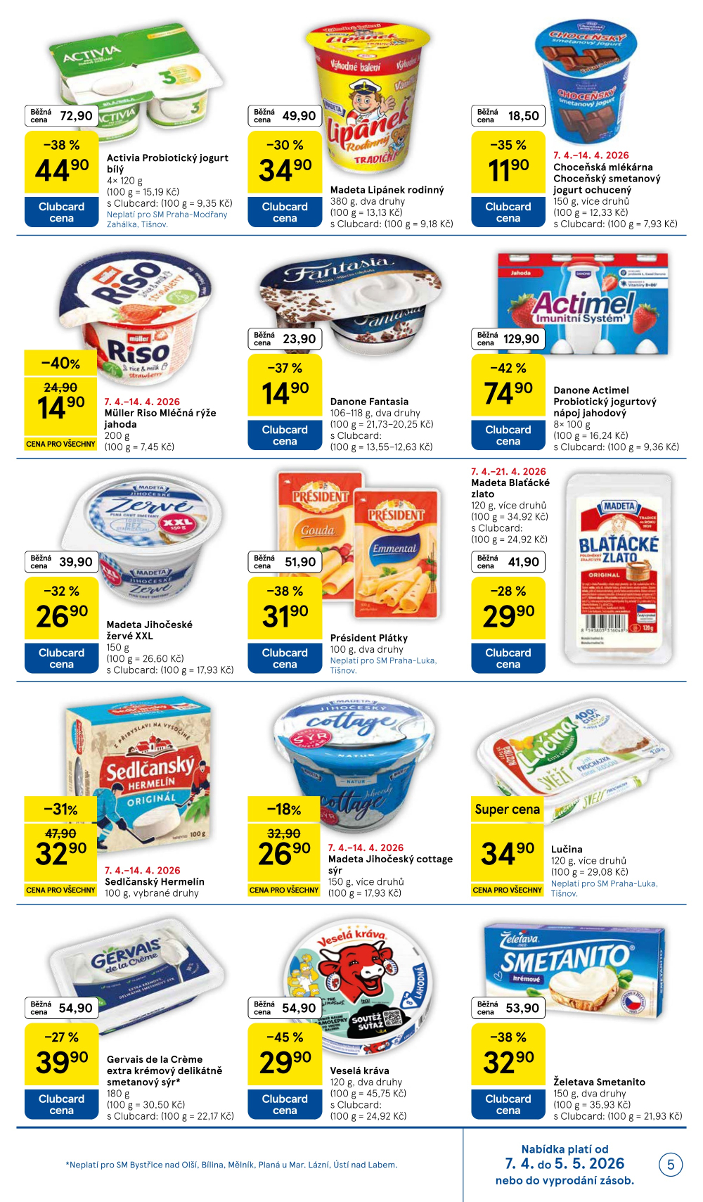 Leták Tesco supermarket leták - strana 5