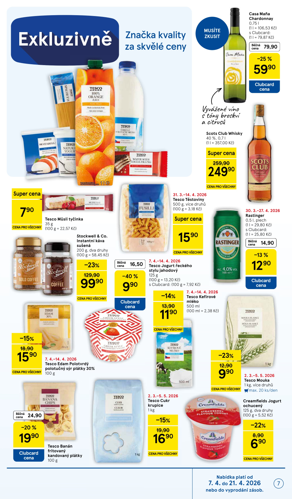 Leták Tesco supermarket leták - strana 7