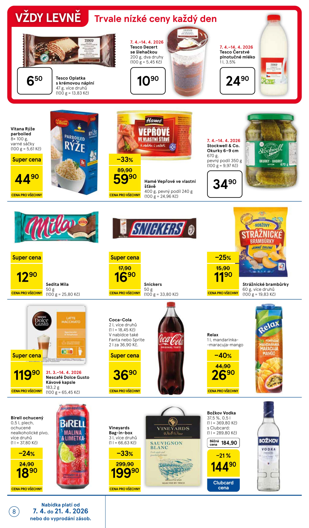 Leták Tesco supermarket leták - strana 8