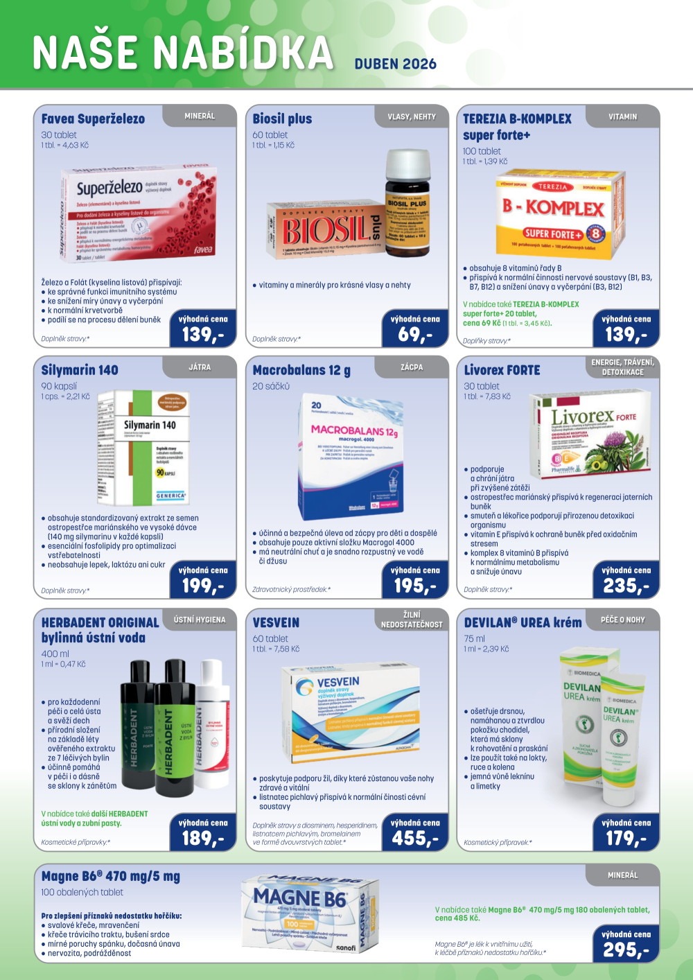 Leták PharmaPoint leták B - strana 2