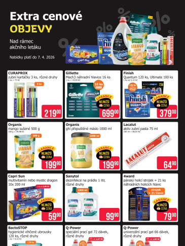 Teta drogerie - Extra cenové objevy