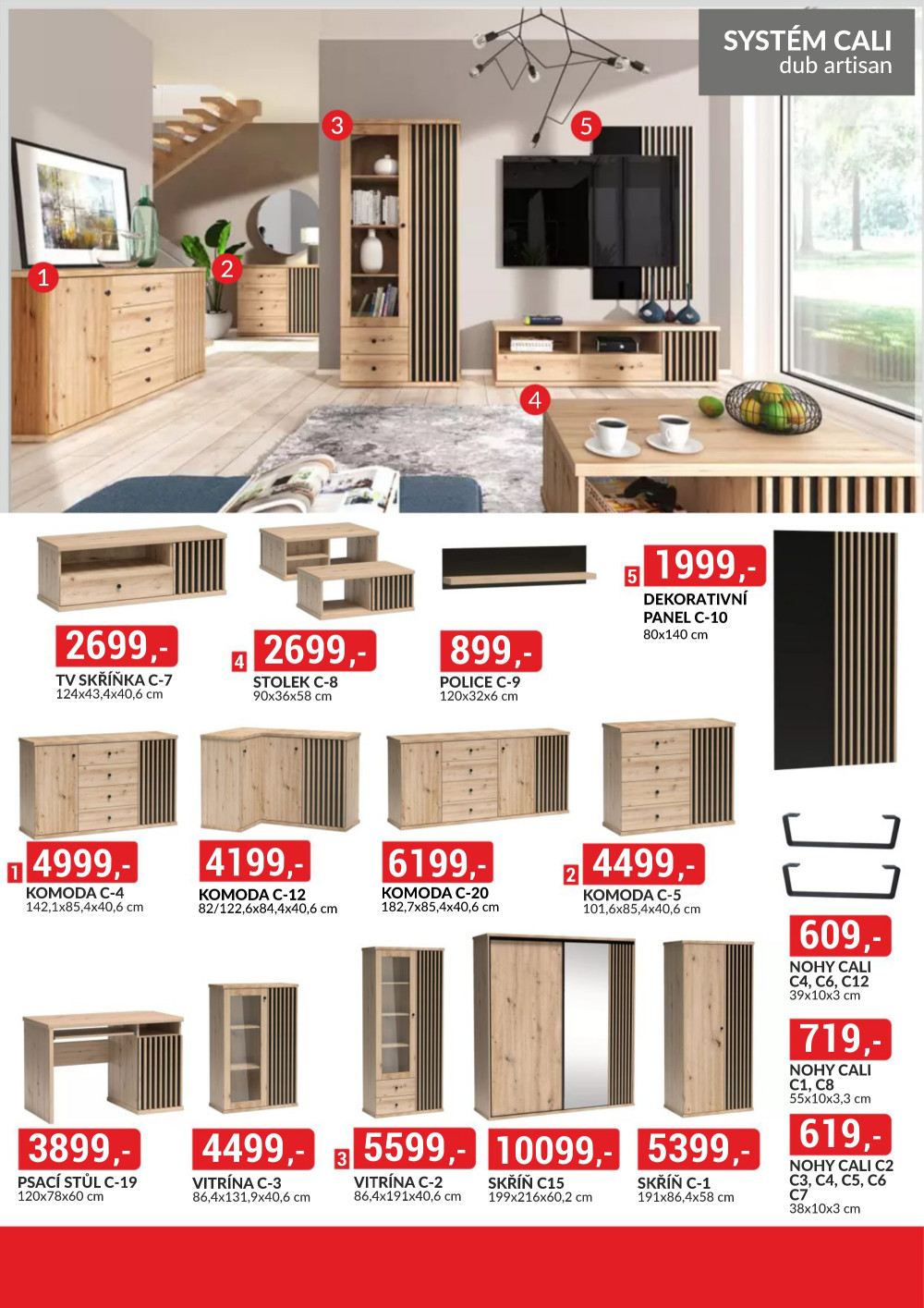 Leták bauMax leták - Objevte svět nábytku - strana 17