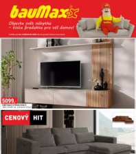 Akční leták bauMax  - Objevte svět nábytku