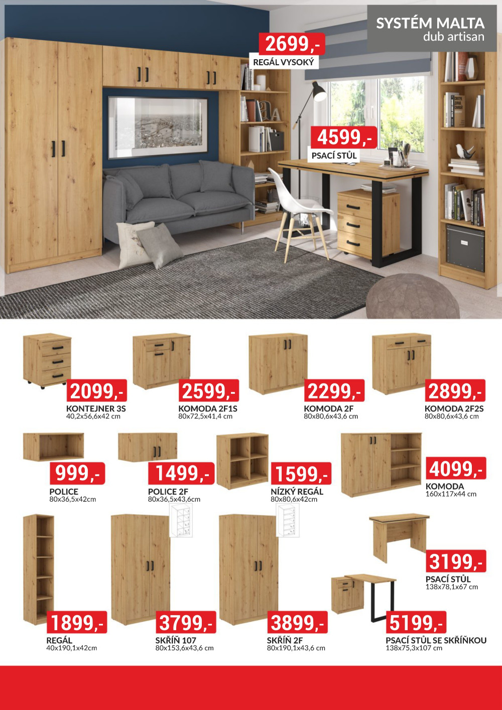 Leták bauMax leták - Objevte svět nábytku - strana 47