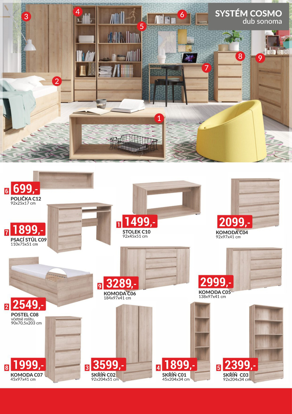 Leták bauMax leták - Objevte svět nábytku - strana 48