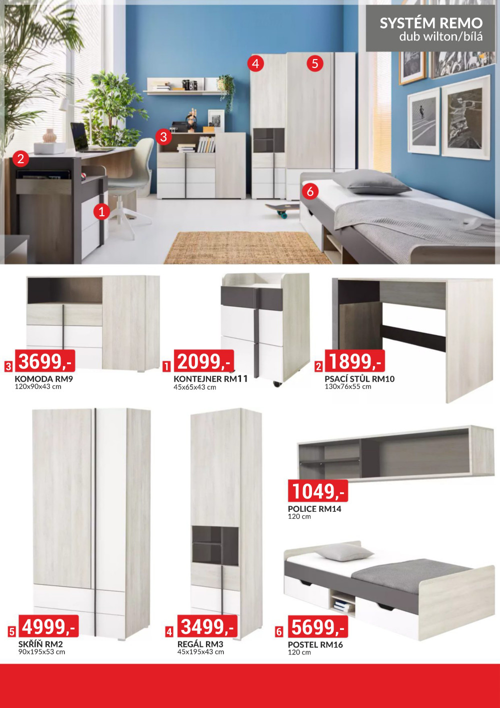 Leták bauMax leták - Objevte svět nábytku - strana 49