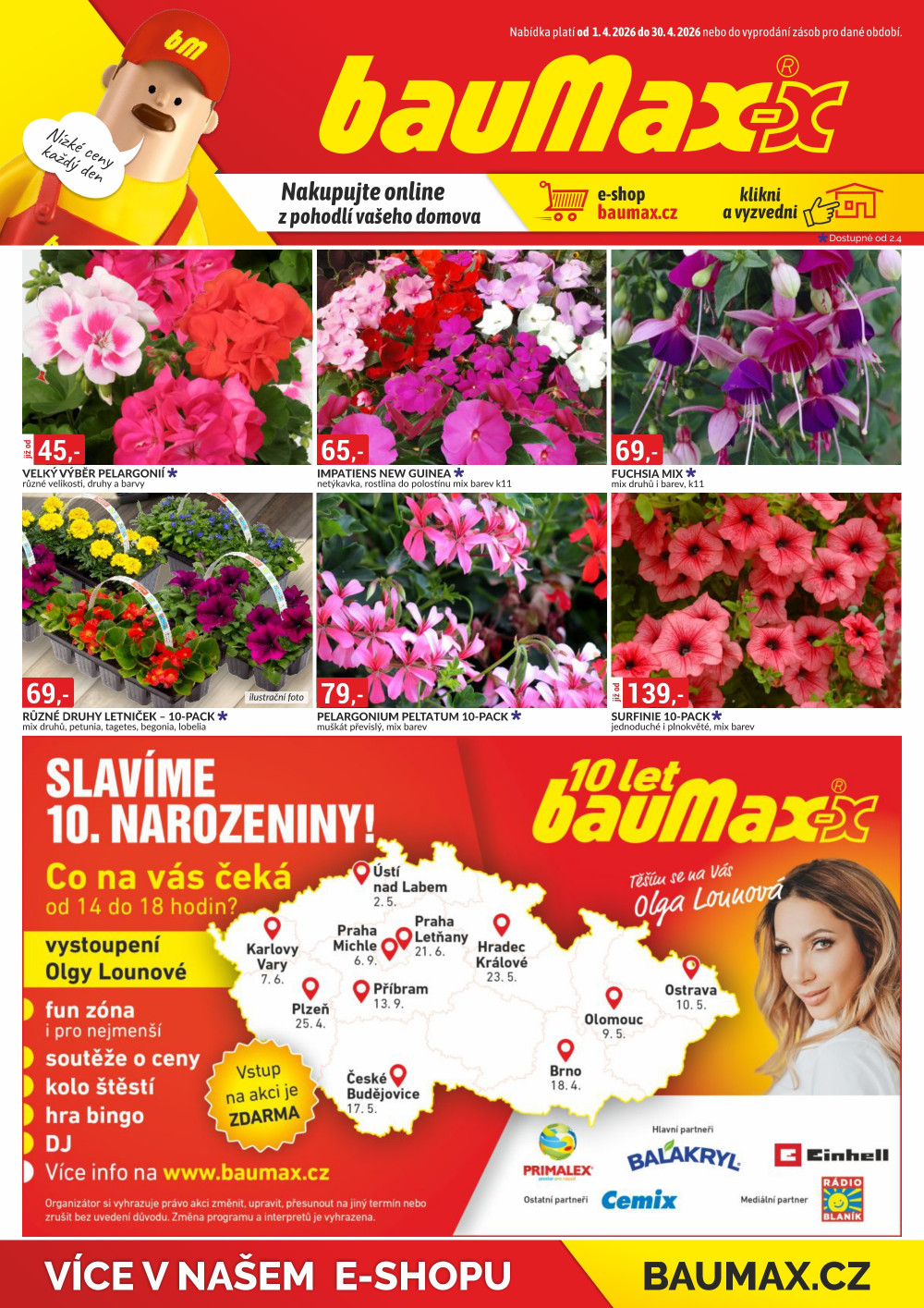 Leták bauMax leták - strana 1