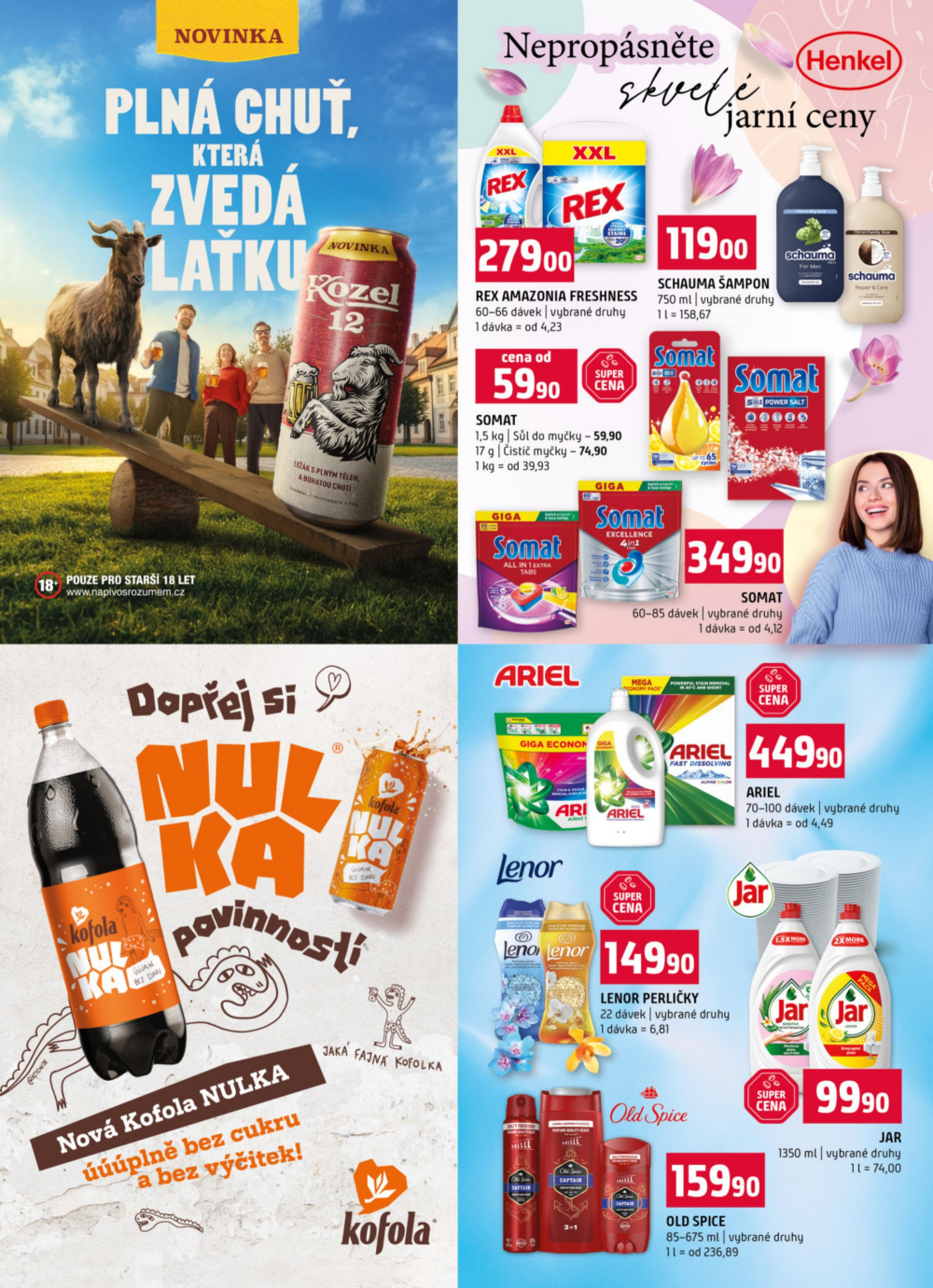 Leták Terno leták - České Budějovice, Trhové Sviny, Bechyně, Borovany, Třeboň, Týn nad Vltavou, Olomouc, Hradec Králové - strana 16