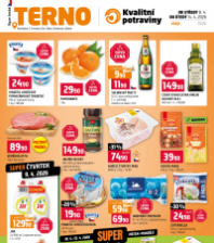 Akční leták Terno  - Prachatice, Strakonice, Blatná, Zlín, Tábor, Český Krumlov