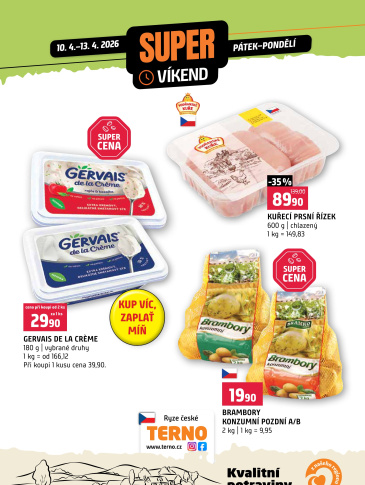 Terno leták - Víkendovka