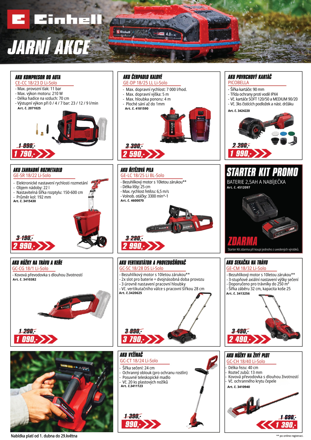 Leták Einhell leták - strana 2