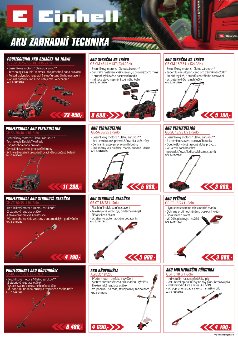 Leták Einhell leták - strana 5