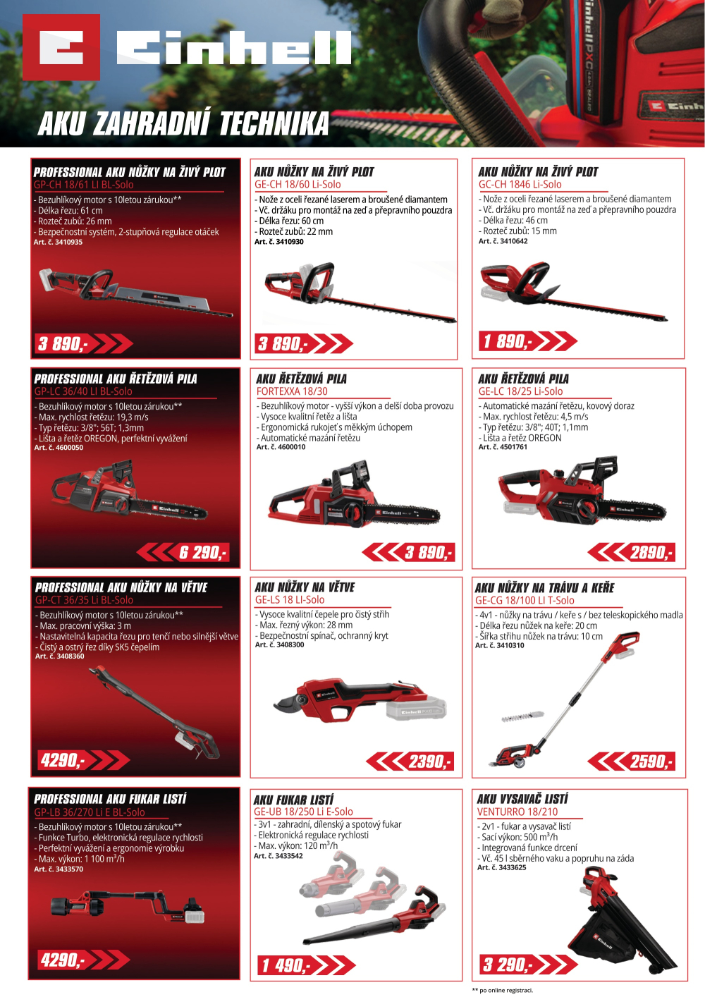 Leták Einhell leták - strana 6