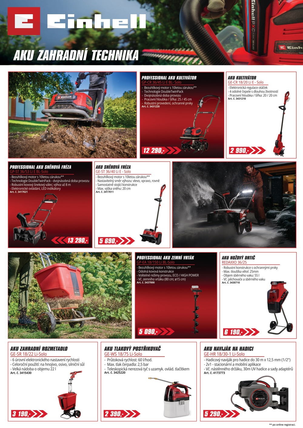 Leták Einhell leták - strana 7