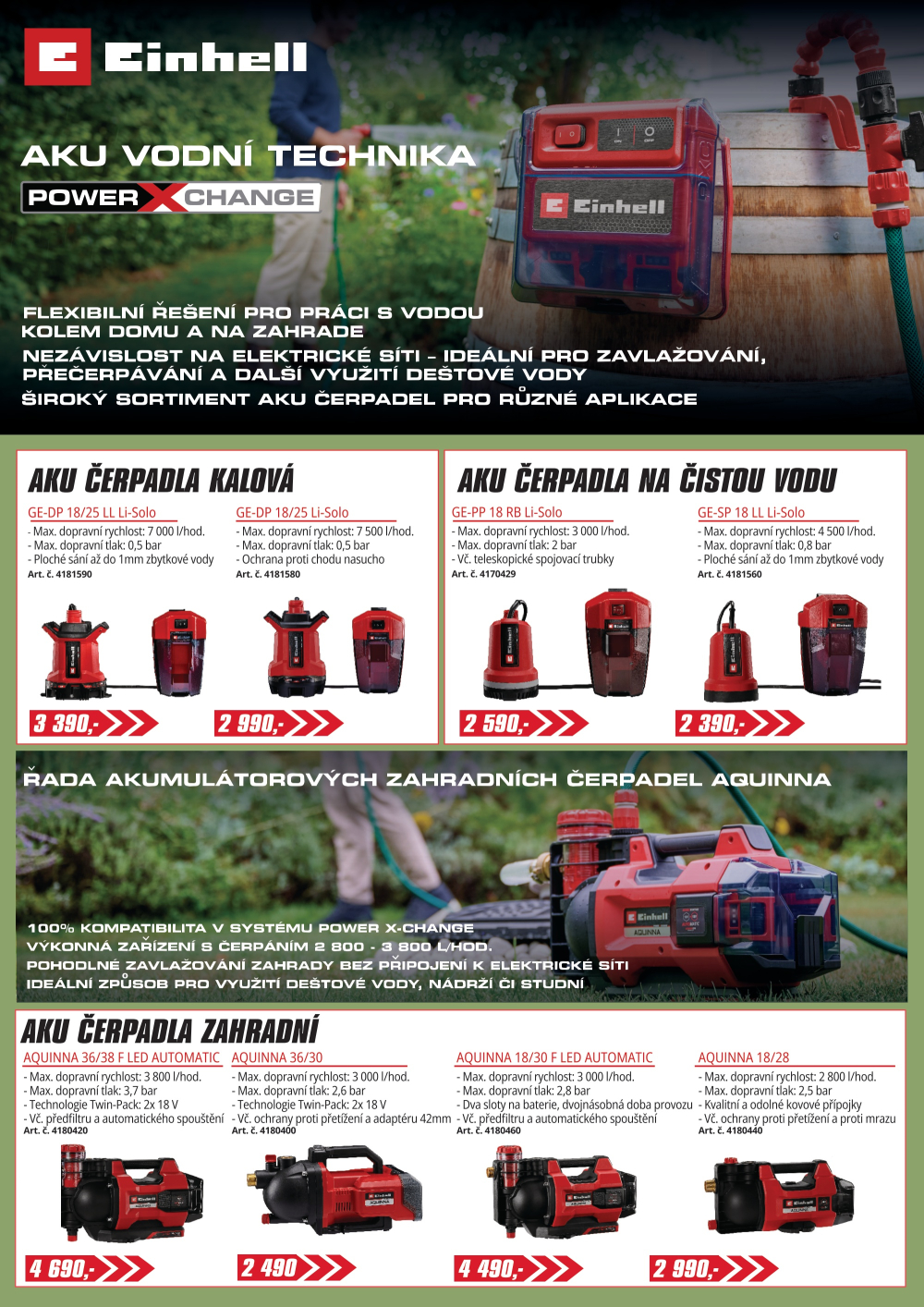 Leták Einhell leták - strana 8