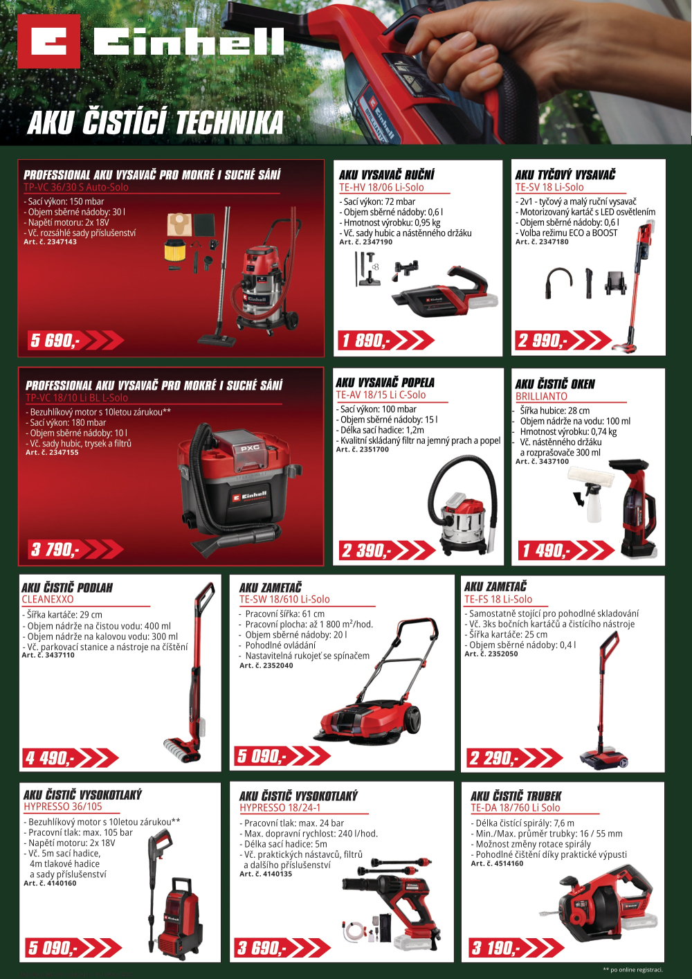 Leták Einhell leták - strana 9