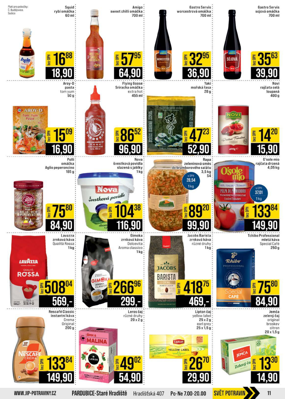 Leták JIP leták CC Cash & Carry - České Budějovice, Most, Náchod, Svoboda nad Úpou, Sušice - strana 11